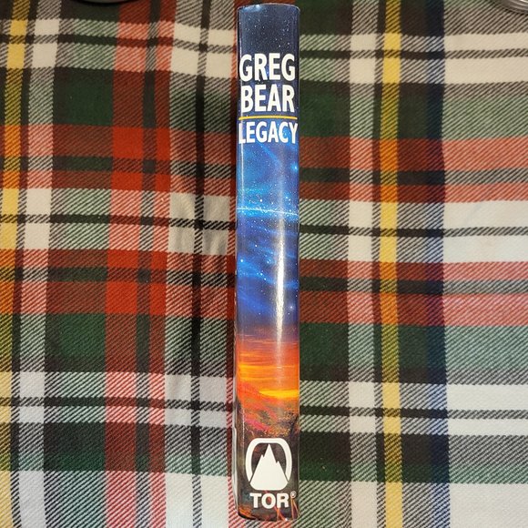 Legacy by Greg Bear, First Edition hardcover, 1995, GUC, science-fiction, sci-fi - Picture 2 of 5